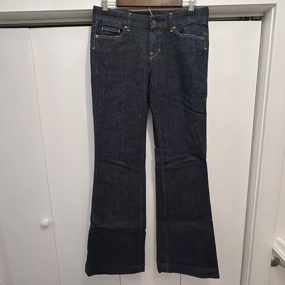 VTG Y2K Citizens of Humanity Faye 003 Low Waist Full Leg Stretch Jeans Sz 29 USA